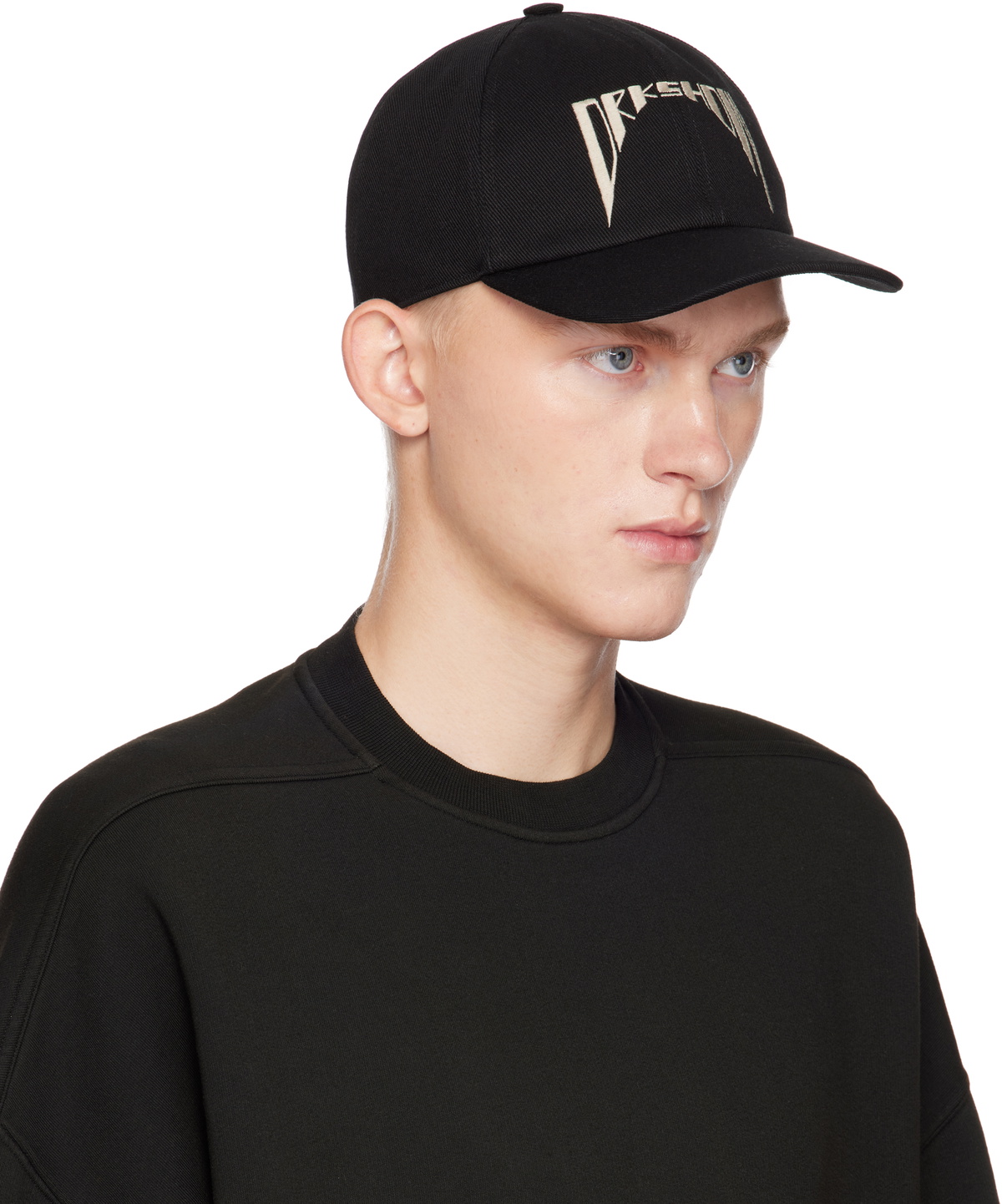 Rick Owens DRKSHDW Black Porterville Baseball Cap Rick Owens