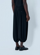 Yohji Yamamoto Pleated Drop-Crotch Trousers