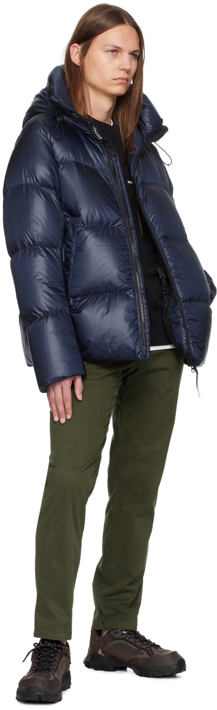 Canada Goose Navy Crofton Puffer Down Jacket
