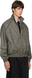 WILLY CHAVARRIA Gray Ruff Rider Track Jacket