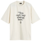 END. x Timberland T-Shirt in White Sand