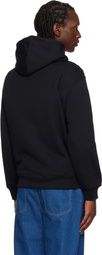 Maison Kitsuné Black 'Maison Kitsuné Paris' Comfort Hoodie