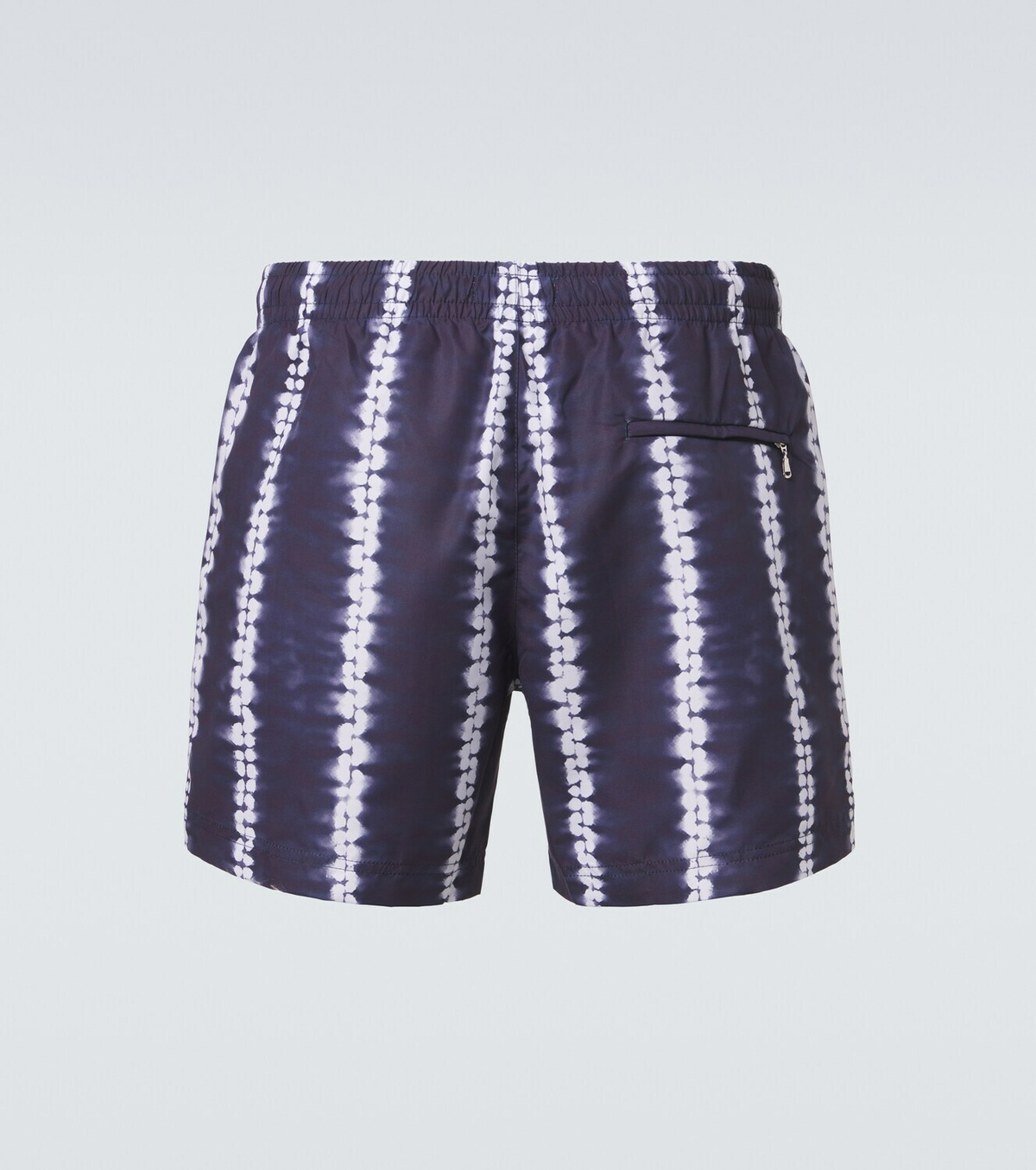 Commas Striped swim trunks