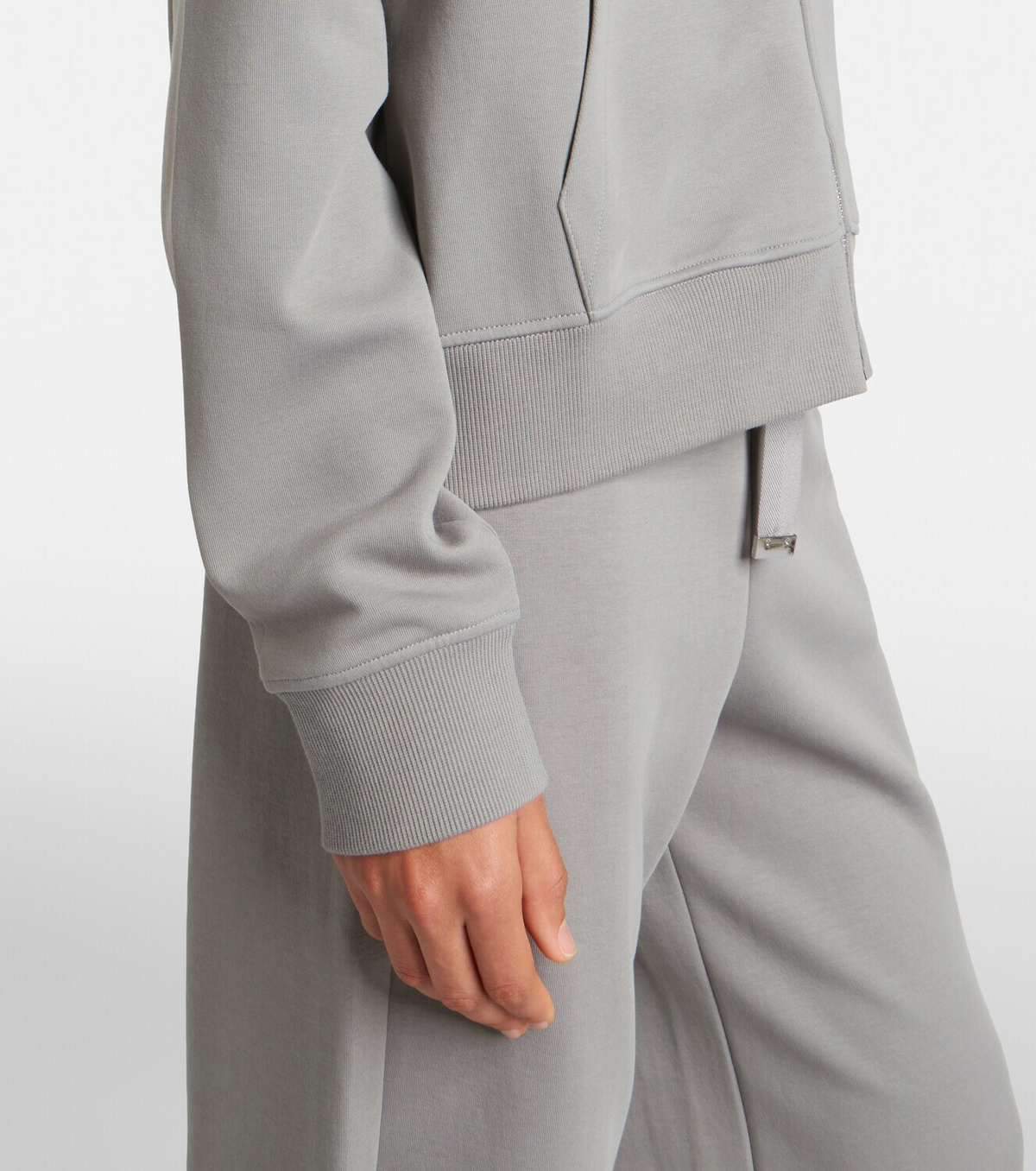 'S Max Mara Cotton-blend jersey hoodie