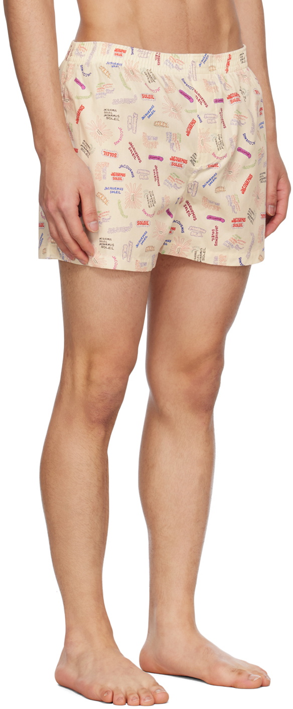 Jacquemus Off-White Le Raphia 'Le Caleçon' Boxers