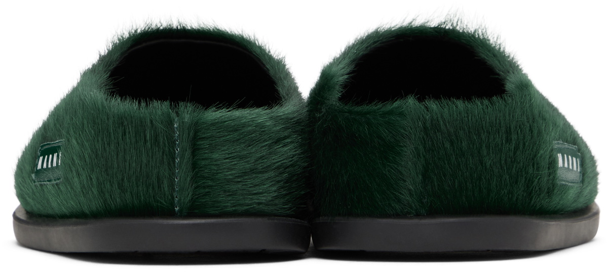 Marni Kids Green Fussbett Sabot Mules Marni