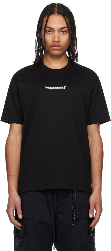 Photo: mastermind JAPAN Black Boxy 'Extasy' T-shirt