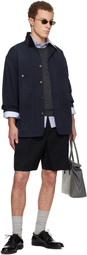Maison Margiela Black Tailored Shorts