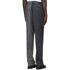 Thom Browne Grey Wool Super 120s Funmix Trousers