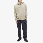 Stone Island Men's Embroidered Logo Lightweight Hoody in Dove Grey