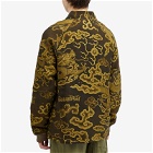 Maharishi Men's 30th Anniversary Reversible Kimono in Olive