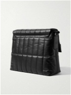 Dunhill - Lock Clip Rollagas Quilted Leather Messenger Bag