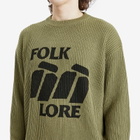 Heresy Men's Ray's Knit Sweater in Green