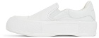 Alexander McQueen White Deck Skate Plimsoll Sneakers
