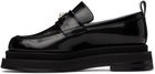 Simone Rocha Black Heart Toe Platform Loafers