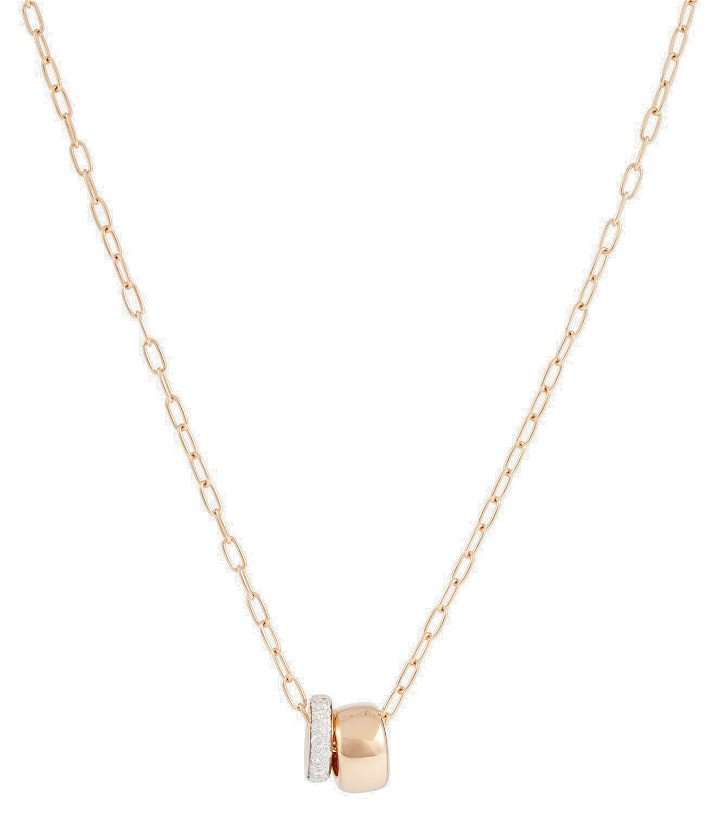 Photo: Pomellato - Iconica 18kt gold necklace with diamonds