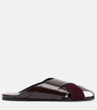 Proenza Schouler Slant leather sandals