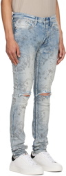 Ksubi Blue Van Winkle Unearthly Jeans