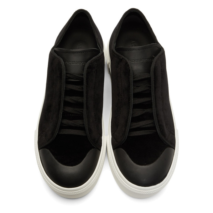 Alexander mcqueen leather store cupsole sneaker