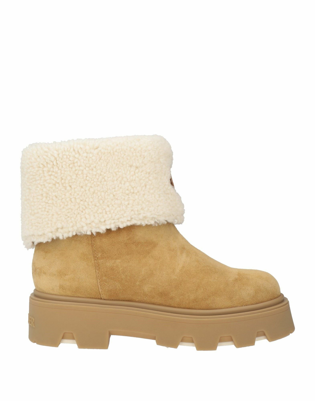 Moncler Womens Ankle boots Camel