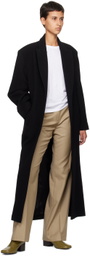 Olēnich Black Belted Coat