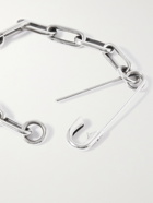 Jam Homemade - Safety Pin Sterling Silver Bracelet - Silver