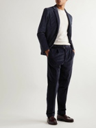 Officine Générale - Unstructured Cotton-Blend Corduroy Suit Jacket - Blue