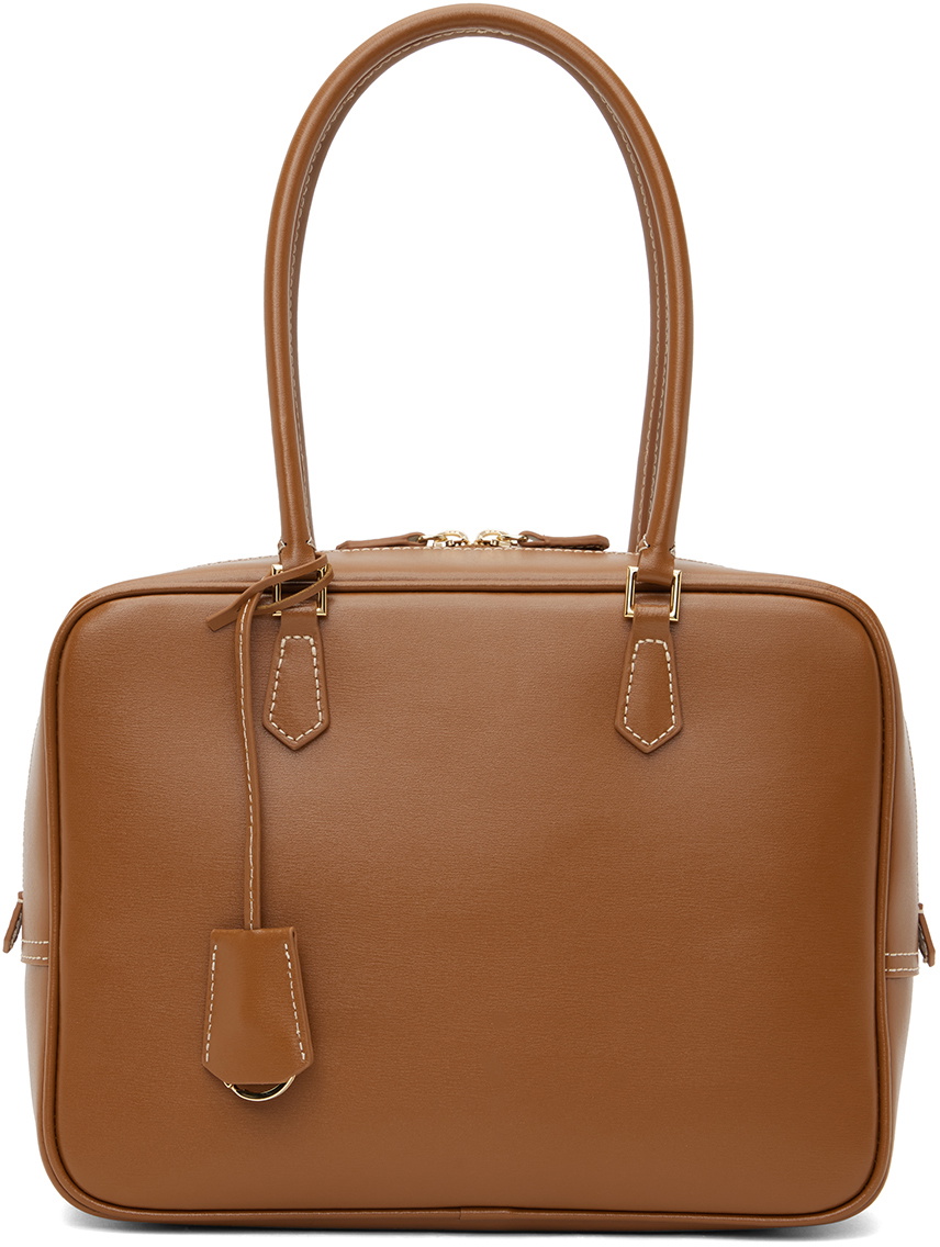トートバッグ ^Dunst^ CLASSIC 28 LEATHER BAG TAN UDBA4F201CM Dunst Tan Classic 28 Leather Bag