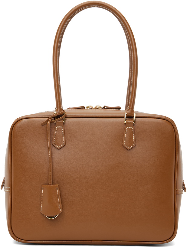 Photo: Dunst Tan Classic 28 Leather Bag