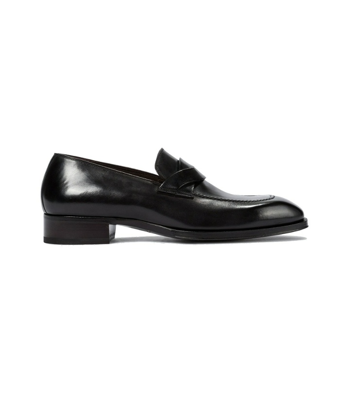 Photo: Tom Ford - Elkan twisted band loafers