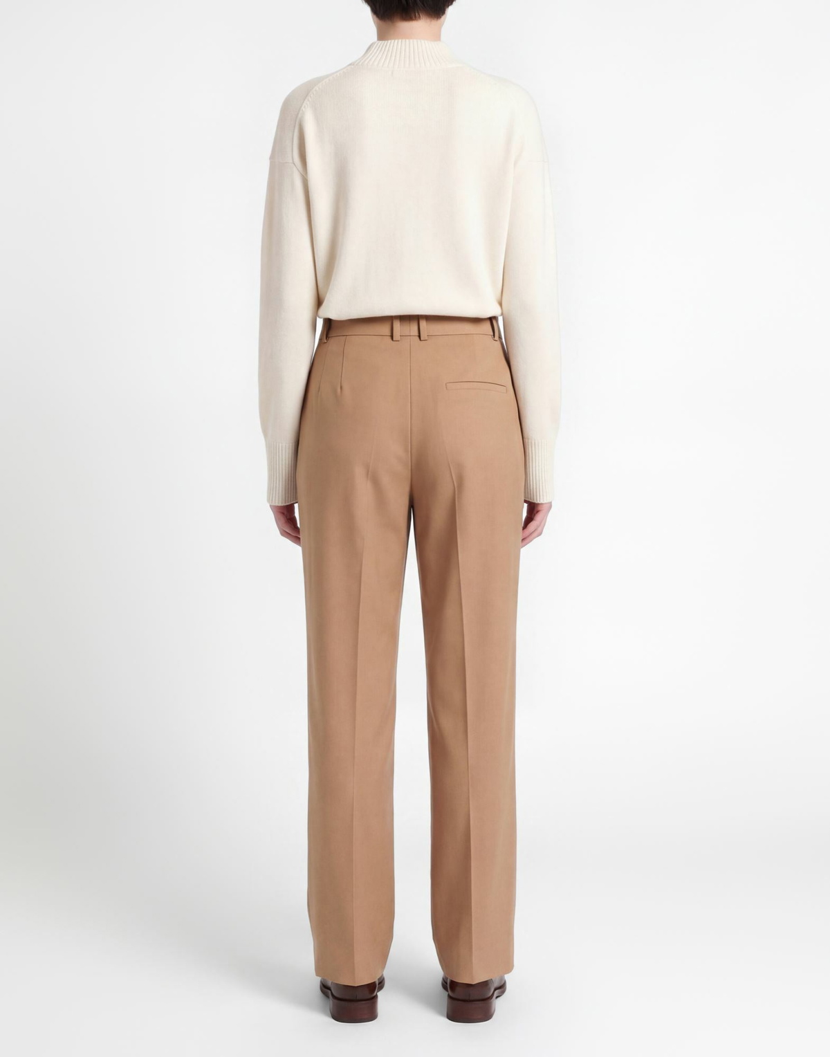 The Frankie Shop Womens Pants Camel