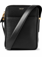 TOM FORD - Full-Grain Leather Messenger Bag