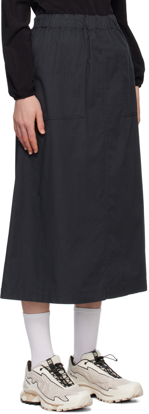 Snow Peak Black Takibi Maxi Skirt