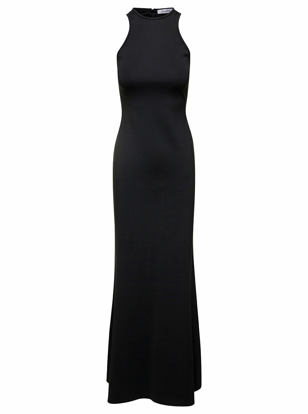 black teddy dress MAX MARA SPORTMAX Polka dot lace Dress with drawstring BLACK main image 1