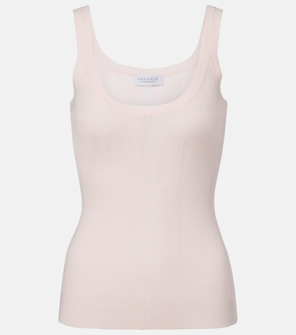 Gabriela Hearst Lucy rib-knitted wool tank top