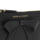 Comme des Garçons Wallet SA8100BB Big Bow Wallet in Black 