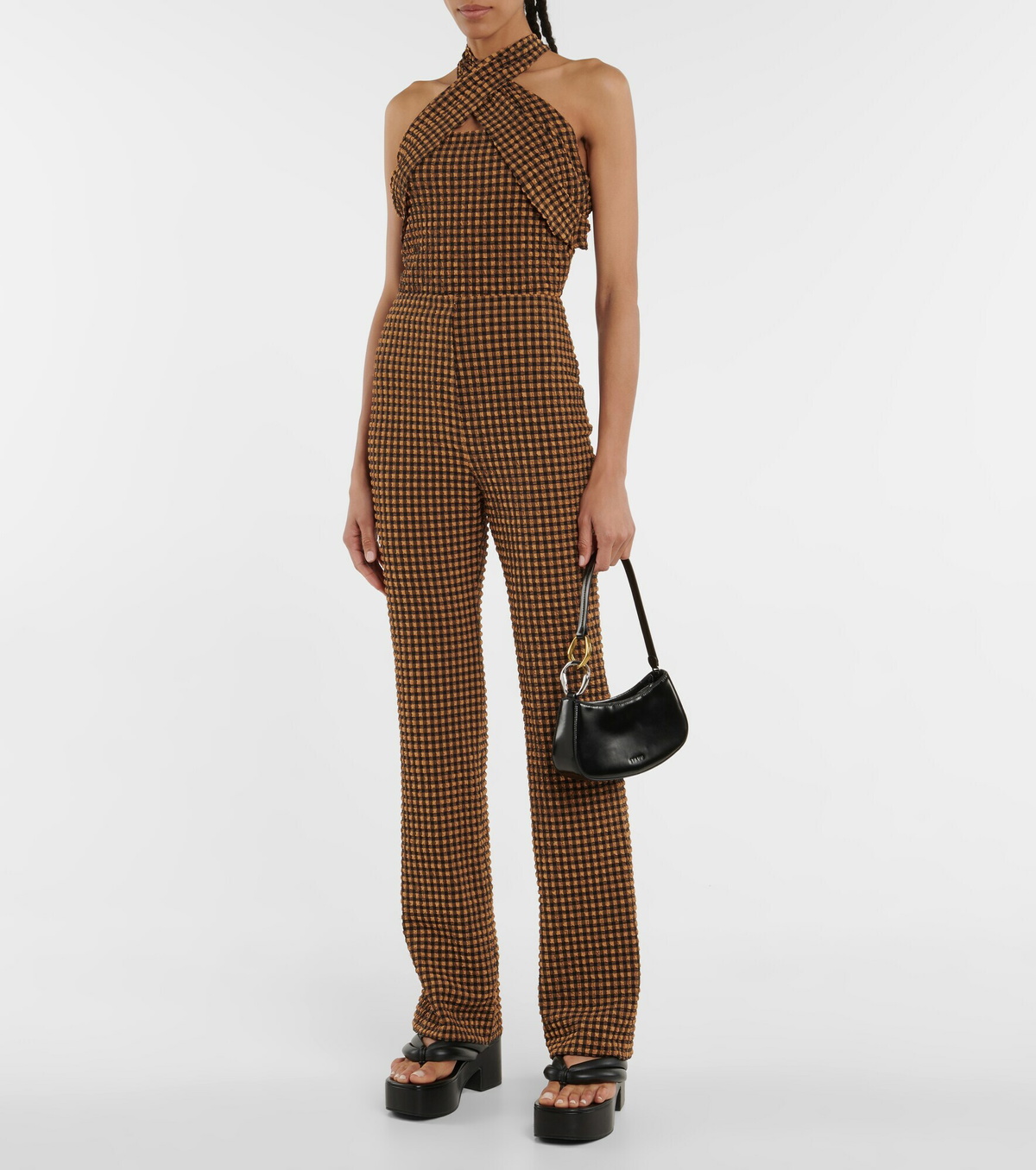 【送料&関税込】Nanushka Anny Chestnut Trousers Nanushka Anny Chestnut Trousers | italist