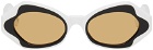 Marni White RETROSUPERFUTURE Edition Unlahand Sunglasses