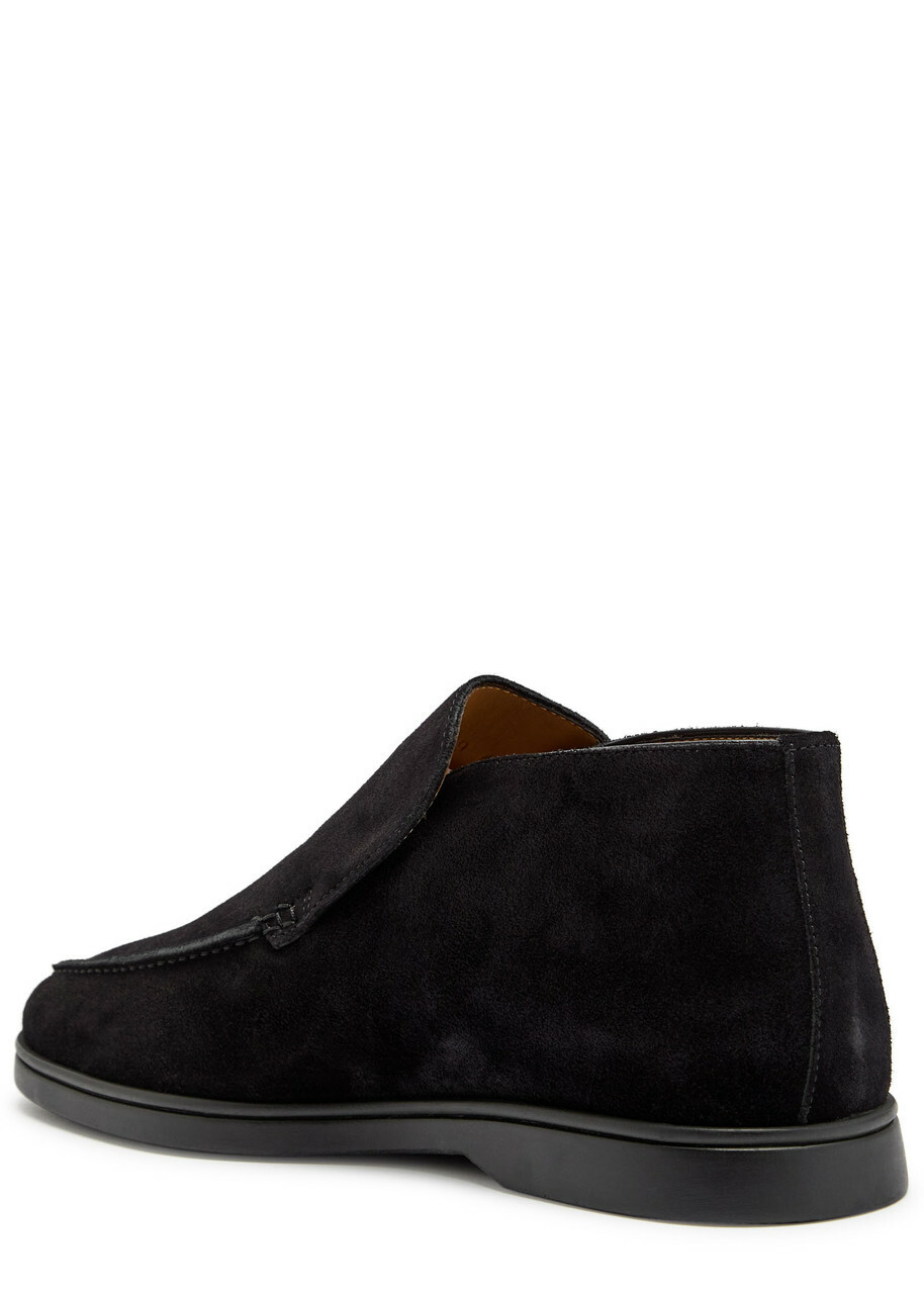Aurélien City Suede Loafers Black