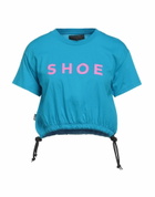 Shoe Womens T-shirt Azure