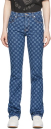 MISBHV Blue Monogram Jeans