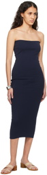 FLORE FLORE Navy Liv Midi Dress