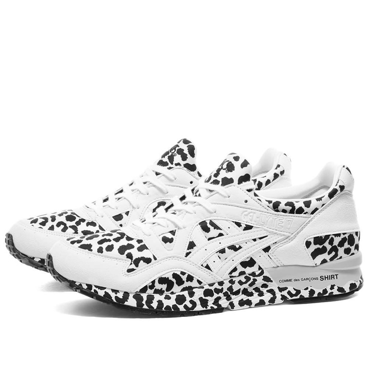 Photo: Comme des Garçons SHIRT x Asics Gel-Lyte V Leopard