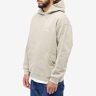 Dime Men's Classic Small Logo Hoodie in Taupe