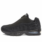 Nike Air Max 95 Big Bubble Zip Sneaker in Black/Anthracite Metalic Cool Grey/White