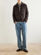Barena - Wool-Blend Felt Blouson Jacket - Brown