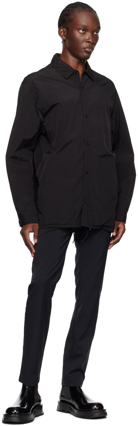 ATON Black Hand-Dyed Jacket