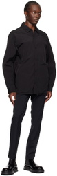 ATON Black Hand-Dyed Jacket