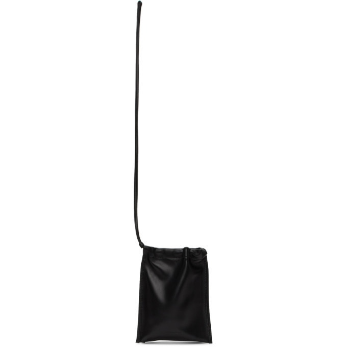 Building Block SSENSE Exclusive Black Scrunch Pouch Bag Building Block