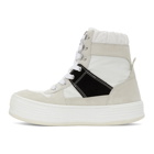 Palm Angels Off-White Snow High-Top Sneakers